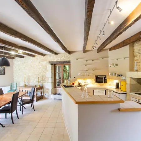 En Pierre Avec Piscine Chauffee Et Animaux Acceptes Pres De Perigueux - Fr-1-616-480 Nyaraló