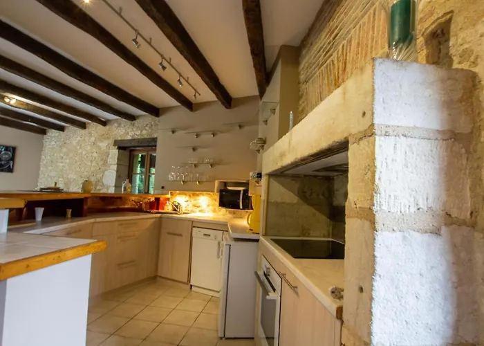 펜션 En Pierre Avec Piscine Chauffee Et Animaux Acceptes Pres De Perigueux - Fr-1-616-480 *