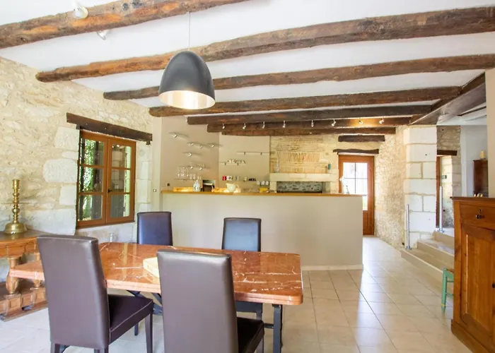 En Pierre Avec Piscine Chauffee Et Animaux Acceptes Pres De Perigueux - Fr-1-616-480 Coulounieix-Chamiers