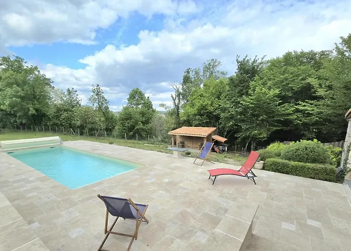 En Pierre Avec Piscine Chauffee Et Animaux Acceptes Pres De Perigueux - Fr-1-616-480 Coulounieix-Chamiers